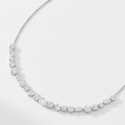 INVITATION ONLY LARGE CZ FRONTAL NECKLACE