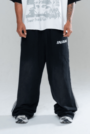 ICONIC BAGGY SWEATPANTS - BLACK
