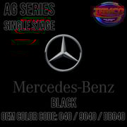 Mercedes Benz Black | 040 / 9040 / DB040 | 1980-2001 | OEM AG Series Single Stage