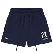 Men's New York Yankees Fear of God x MLB Navy Classic Fit Sweatshorts