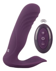 Velvet Hammer - Thrusting Plug Vibrator with Remote Control