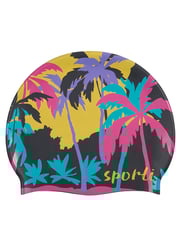 Sporti Tahitian Dream Silicone Swim Cap