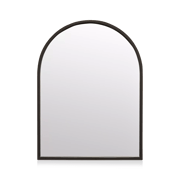 Black Arched Mirror