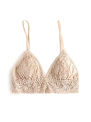 Signature Lace® Padded Triangle Bralette Red
