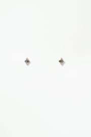 Sapphire, Tourmaline, and Diamond Covey Earring - Single