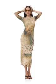 Ashland Dress - Fish Scale Swirl