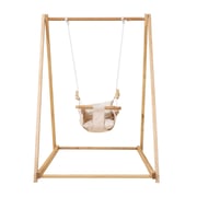 Spruce - Baby and Toddler Foldable Wooden Swing Set