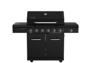 Deluxe 7-Burner Gas Grill with Stainless Steel Side Burner