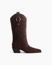 Joni Suede Cowboy Boots