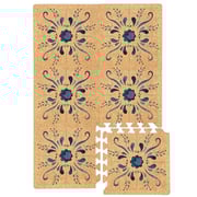 Azulejo Cork Floor Mat