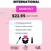Monthly Beauty Box - International