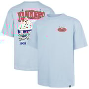 Men's New York Yankees '47 Light Blue Ice Cream Parlor Foundation T-Shirt