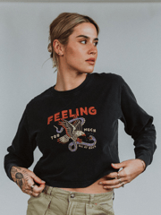 Feeling Too Much Mineral Wash Long Sleeve