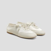 Cristina Lace-Up Derby Flats