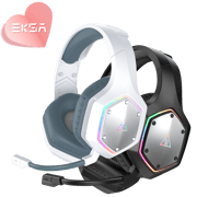 EKSA® E1000 WT True 2.4 GHz Wireless Gaming Headset with ENC