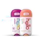 hello peach sparkle aluminum free deodorant with shea butter