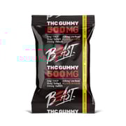 D8, D9, THCP, Live Resin Gummy Pouch - 500mg - Beast