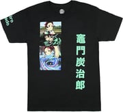 Demon Slayer Tanjiro Panels T-Shirt