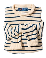 Marina Striped Rollneck Sweater