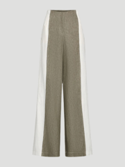 Demie Pant with Combo in Military and White
