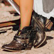 Crue - Black distressed