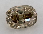 GIA 3.37 Carat Fancy Yellowish Brown-VS2 Cushion Modified Cut Diamond