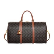 Large travel bag in triomphe canvas and calfskin - CELINE