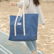 Black Steeletex Beach Tote - Medium