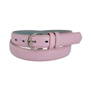 CTM® Women's Leather 1 1/8 Inch Dress Belt