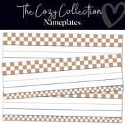Name Plates | Cozy | Schoolgirl Style