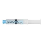 Heparin Pre-Filled Catheter Flush Syringe 10U 5 to 10  mL