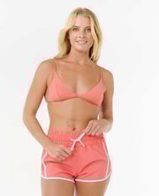 High Waist 3" Retro Volley Boardshort