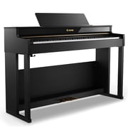 Donner DDP-400 Professional 88-Key Progressive Hammer Action Weighted Upright Digital Piano with Extended Speaker Cabinet