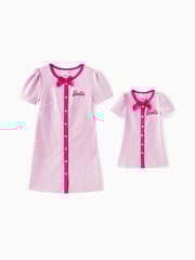 Barbie Mommy & Me Girls Tweed Bowknot Matching Dress

