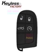 2015-2023 Dodge Chrysler Fiat / 5-Button Smart Key / PN: 68394195 AA / M3M-40821302 (AFTERMARKET)