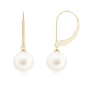 Freshwater Pearl Earrings with Leverback