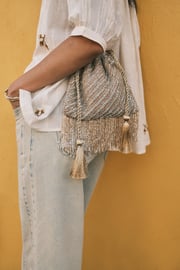 Nolie. Bolso abalorios