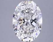 3.01 Carat Oval Shaped Ideal Cut F-VS2 - IGI Certified Lab Grown Diamond