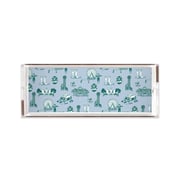Dallas Toile Lucite Tray
