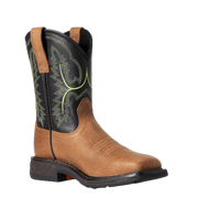 Ariat Youth Boys WorkHog XT Tumbled Bark & Dark Forest Boots 10035884