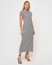 Sloane Dress - Black-Cream