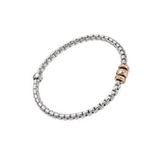 18K White Gold Flex'It EKA 0.18cttw Diamond Bracelet - Medium