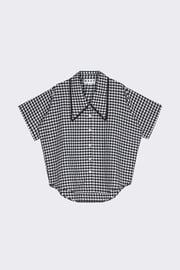 Tilda Top - Black Check