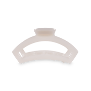 Open Coconut White Medium Hair Clip