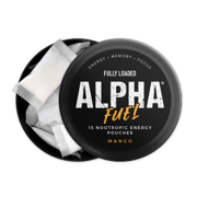 Mango ALPHA Fuel Nootropic Energy Pouches