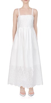 Louisa Dress Vintage White