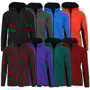 3-Pack Men's Polar Fleece Tech Zip Hoodie (S-2XL)