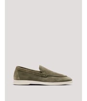 Green Italian Suede Loafer