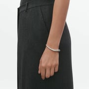 Offspring silver mother and childopen bangle | Georg Jensen