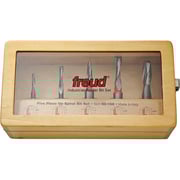Freud® 90-150 5-Pc. Up Cut Spiral Router Bit Set